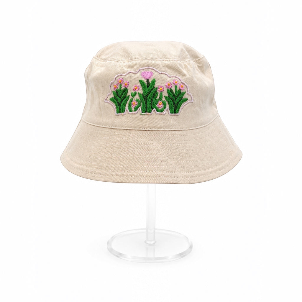 Jardin Bloom Embroidered Hat – Image 3 | JOYCO