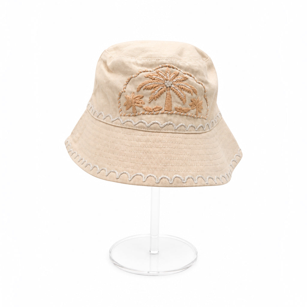 Palm Glow Embrodiered Hat – Image 3 | JOYCO