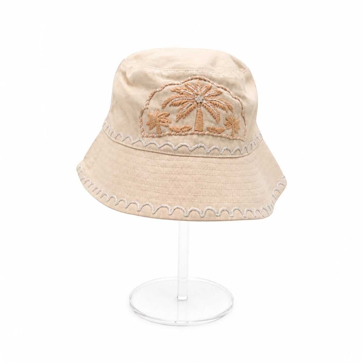 Palm Glow Embrodiered Hat – Image 3 | JOYCO