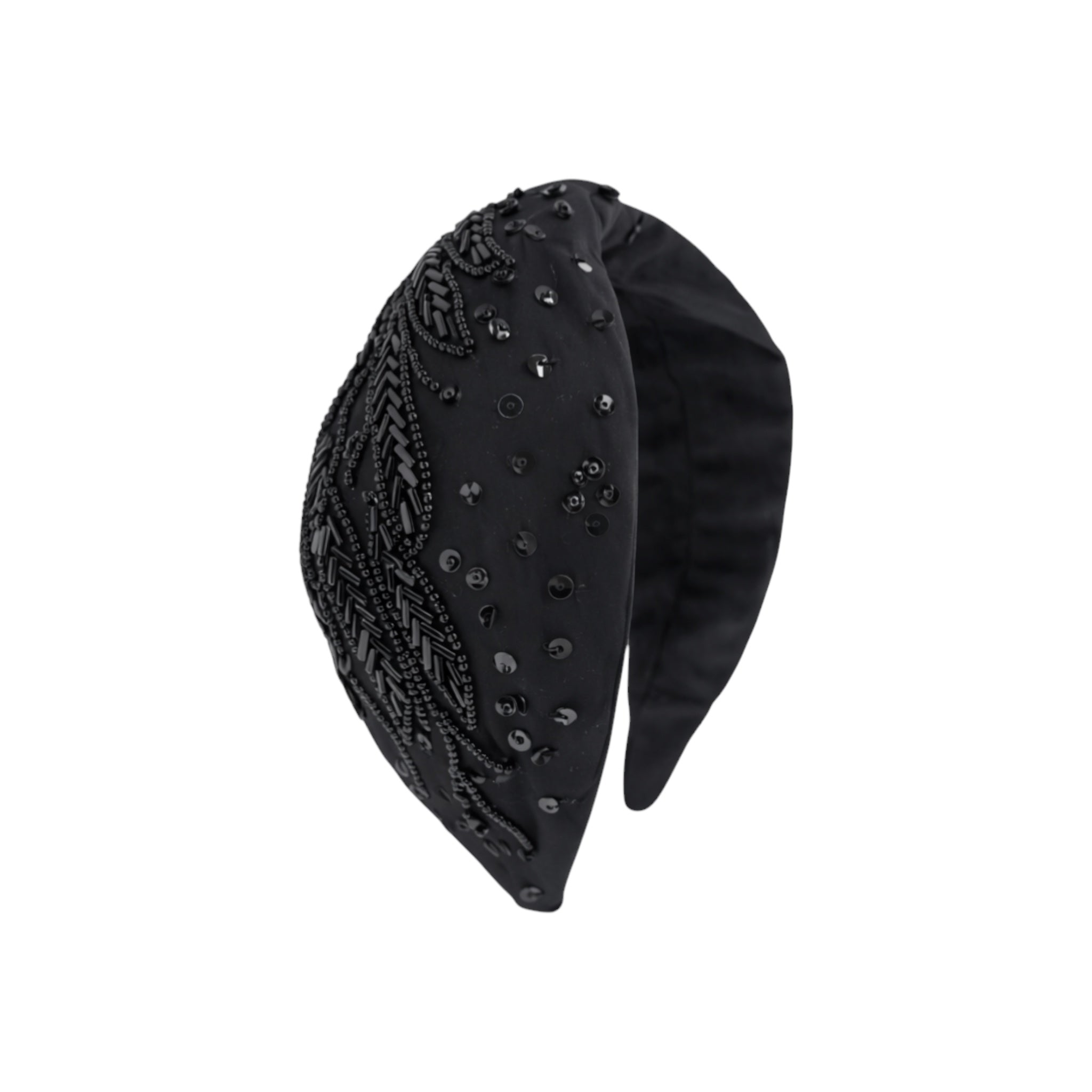 Celine Embroidered Women Headband – Front View | JOYCO