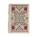 Floral Embroidery Journal Notebook – Front View | JOYCO